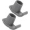 Nonslip fixed sledge feet walker accessories hiking tips gliding knee runner 2