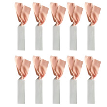 10 stuks helder acryl zitkaart blanco tafelaccessoires met lint-2