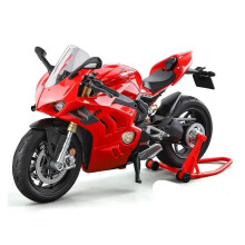 Mini Simulation Motorcycle Toys 1/9 for Ducati Panigale V4S Alloy Race Simulation Motorcycle Model 's Gift Adult for  Ref: 1035