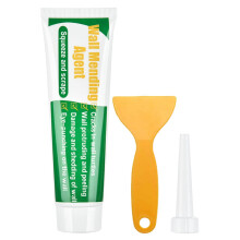 Putty Patch Kit with Pointed Nozzle, Scraper Board, Wall Cream Ref: 8331