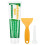Putty Patch Kit with Pointed Nozzle, Scraper Board, Wall  Cream Ref: 8331 1