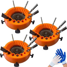 Drill Bit Sharpener, Power Angle Grinder Attachments, Old Drill Bit Grinder, Handheld for All Bits