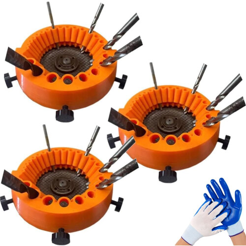 Drill Bit Sharpener,  Power Angle Grinder Attachments, Old Drill Bit Grinder, Handheld for All Bits