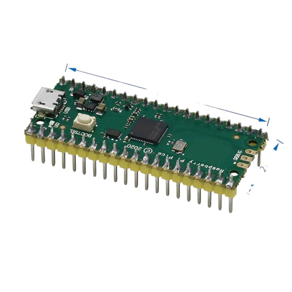 Green Versionraspberry Pi Board Rp2040 Dualcore 264Kb Arm Lowpower Microcomputers 9412369447364