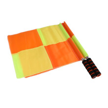 Referee competition signal flags for outdoor sports 2 pieces handwaving flags