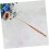 Wick Spoon Candle Douter Safe Tool for Candle Stopper Snuffer Gold 21X3.5cm 5