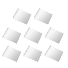 8pcs Acrylic Photo Frame Clear Double Side Display Stand Acrylic