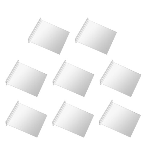 8pcs Acrylic Photo Frame Clear Double Side Display Stand Acrylic