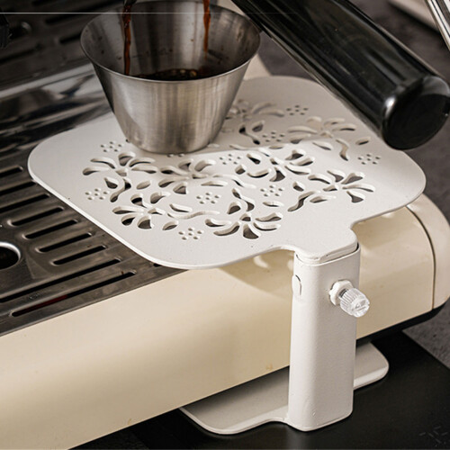 Weighing Stand Adjustable Coffee Weighing Rack Scale-White 3 2