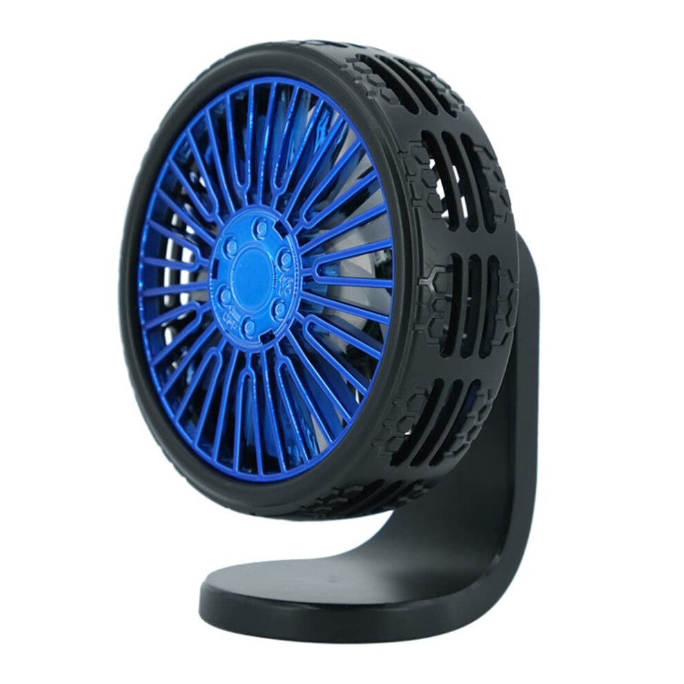 Car Air Vent Dashboard Fan, Mini Fan 3Speed Desktop Cooling Fan Usb Car Fan With Night Light 9189345698545