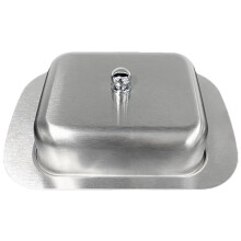 Butter Dish Serving Dish Reusable Butter-304 stainless steel