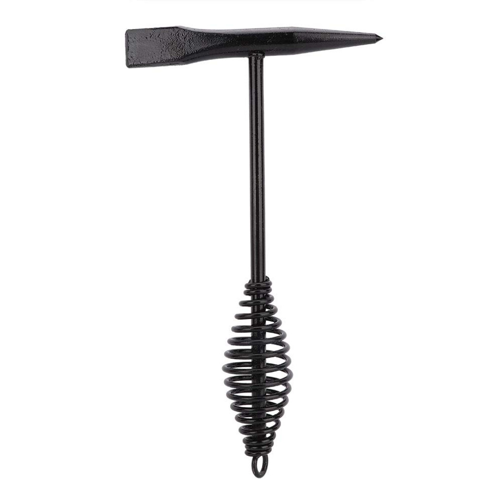 Welding Hammer, Welding Hammer With Coil Spring Handle Cleaning Chipping Hammer Welding Slag Remover Tool, Hammer Holsters (500G) 9412369449269