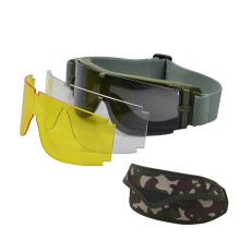 Airsoft Goggles Tactical Shooting Goggles Impact Resistance Anti UV Scratch Safety Glasses Military Goggles
