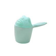 Shampoo Cup in Cute Bear Design Green Bathtub Splash Cup Ideal for Hair Washing and for Birthdays and Bath Fun