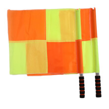 Pack of 2 Referee Flags Referee Flag Signal Flags Sports Flag Signal Flags Football Corner Flags Flag of Competition Referee Game Referee Flag Foam