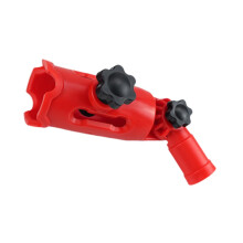 Multi Angle Paint Brush Extender Attachment Red Adjustable Adaptor Fence Walls Household Paint Edger Tool Paint Roller Holder