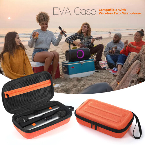 Storage Case Wireless-Black outside For charging mode 2