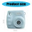 Leuke kindercamera met dubbele lens en USB-oplaadbare-Zwart 4