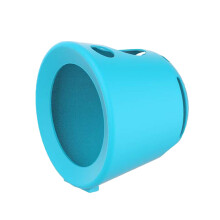 Silicone Defense Case Sleeve Kras- en valbescherming voor-Blauw