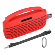Flexible Housing Dustproof Case Case for 2nd Gen Speaker-Red