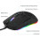 7200DPI USB wired mouse optical gaming honeycomb shell mouse RGB LED backlight WhiteUSB 3