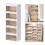 Elegant Folding Armoire Foldable Clothes Organizer-Double L 4