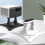 ABS Projectors Stand with Full 360 Degree Rotation and-black 7