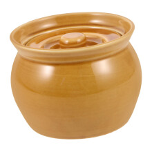 Stoare Pot for Simmering Soup Ramen Bowl Egg Pudding Cup French Onion Soup Bowls with Lid Soup Bowls with Handles Kitchen Stew Bowl