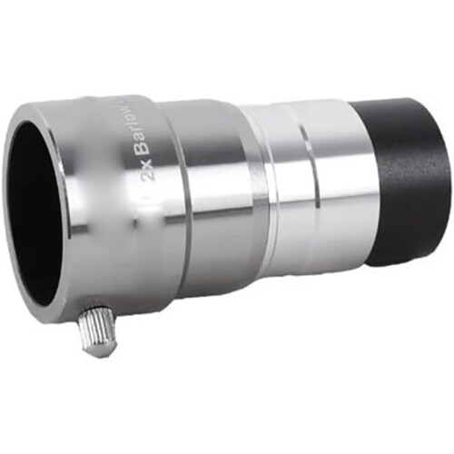 1.25 Inches 2X Barlow Extender Mirror Eyepiece Telescope Accessories Getting Started 1
