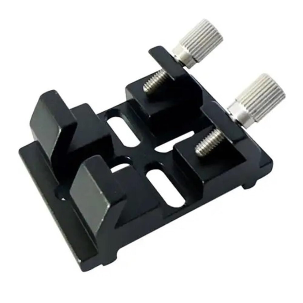 92Me Finderscope Mount Aluminium Alloy Dovetail Base Replacement For Finder Scope(Black) Black 9426802949636