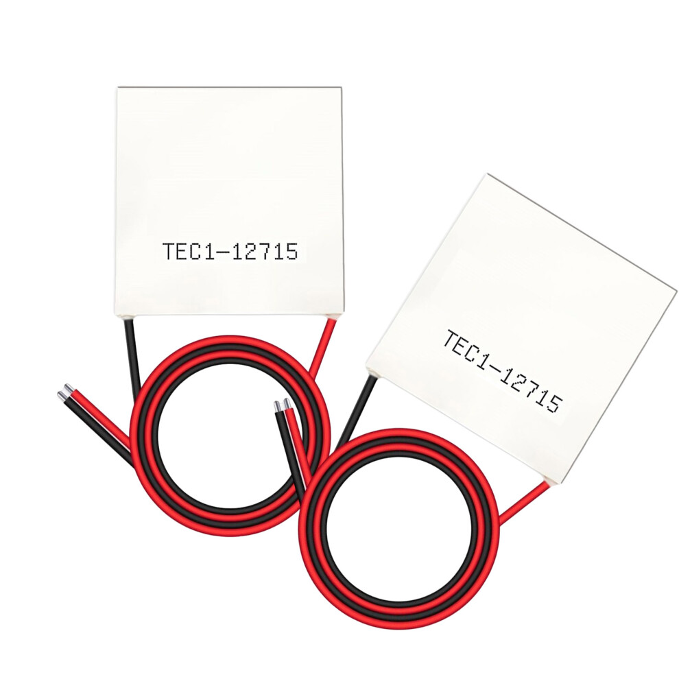 2Pcs 12V-15.4V 15A Cooling Peltier Plate Module Tec1-12715 7709000268528