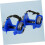 1 Pair Skate Practice Heel Wheels Heel Roller Heel Wheel Roller Flashing Heel Skate 3