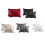 2Pcs Pillowcase Smooth Texture Wear Resistant Stripe-Q size 2 2