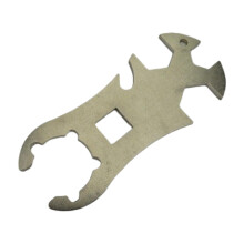 Oxygen Tank Tool, 4.25x1.81x0.12 Inches, 62g, Stainless Steel