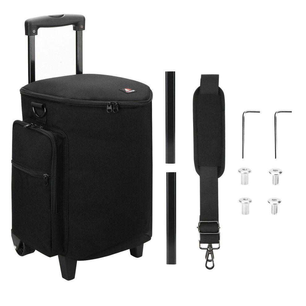 Rolling Speaker Bag Carrying Case For Wireless Speaker Storage 7709000266364