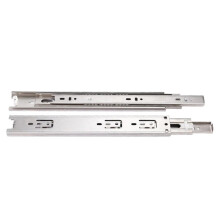 Full Extension Telescopic Slide Drawer Slides 2Pcs Stainless Steel Drawer Runners