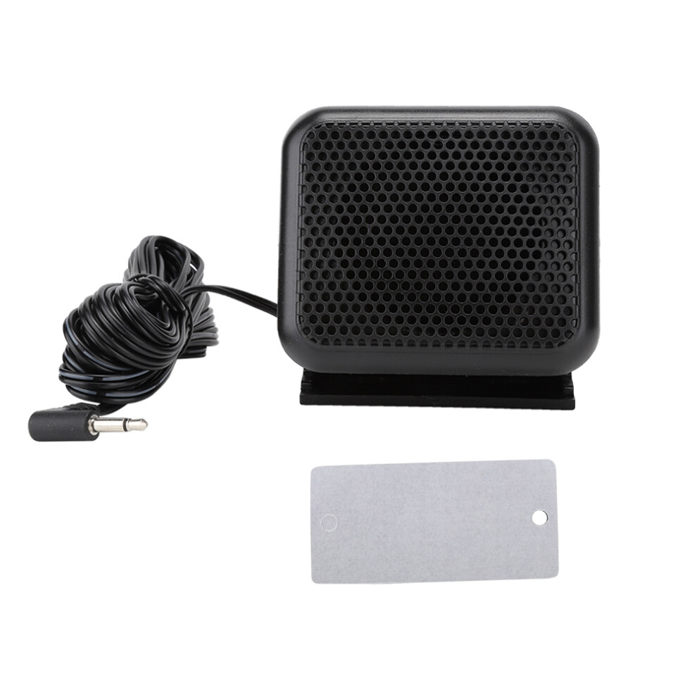 Two Way Radio External Speaker With Enhanced Sound Quality,Cb Radio Speaker Compact Size Low Power Consumption And Reliable Wired External Speaker 9420858155379