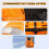 Swimming Aid for Adults, Solid Vest with Pockets, Unisex, Rescue System 4