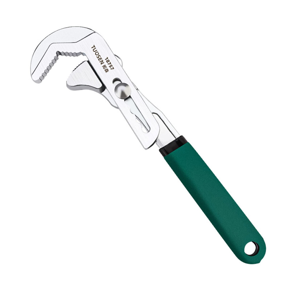 Adjustable Wrench With Large Opening, Adjustable Wrench For/Ergonomic Handle Multifunctional Wrench For Plumbing Tallation In The Household 9412369452740