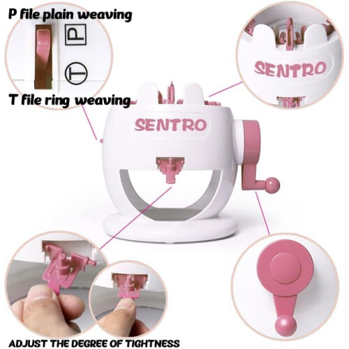 SENTRO Knitting Machine, 22 Needles, Circular Knitting Machine, Hat Loom, Sock Loom 2