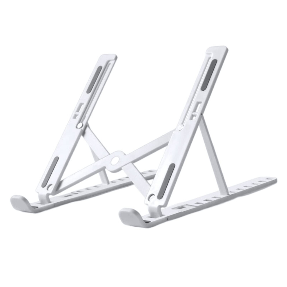 Laptop Stand, Adjustable Foldable Notebook Stand, Compatible With 915.6' Laptops (Whitea) 9189345699092