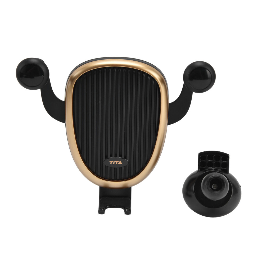 Universal Car Phone Holder, Gravity Vent Mount Ensures Stable Auto Lock For One-Hand Operation, 360 Degree Rotation Smartphone Stand For Cars, Trucks 9453559745228