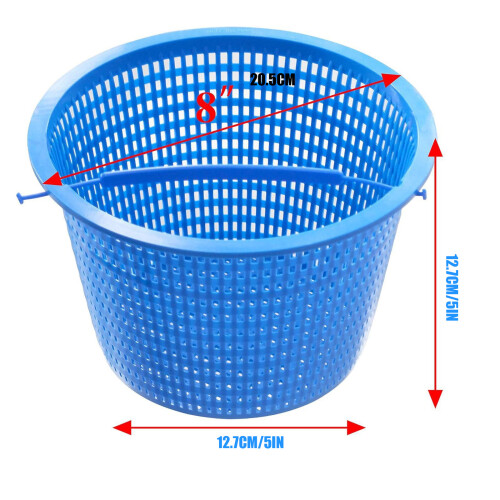 Praktischer Skimmer-Korb, Skimmer-Filterkorb,-Weiß 2