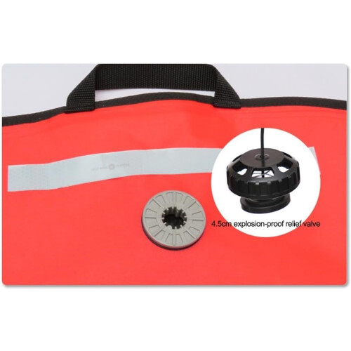 Diving Lifting Bag, 50 Lb, High Visibility, Super, Yellow 1