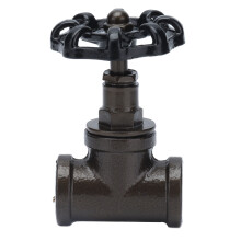 Interrupteur Steampunk vintage à vanne d'arrêt, style industriel, pour luminaires DIY avec câblage certifié, sans soudure.
