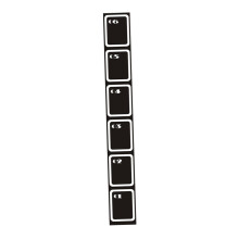 Agility Ladder Mat Agility Training Equipment Football Footwork Ladder Speed Ladder for Training Football 250x34x0.3cm