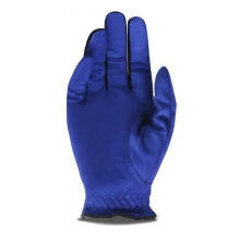 Golf Gloves Men's Blue Super Fibre Fabric NonSlip Right Hand 22