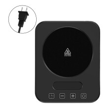 110V Coffee Warmer Candle Warmer for Office Desk Cup-black
