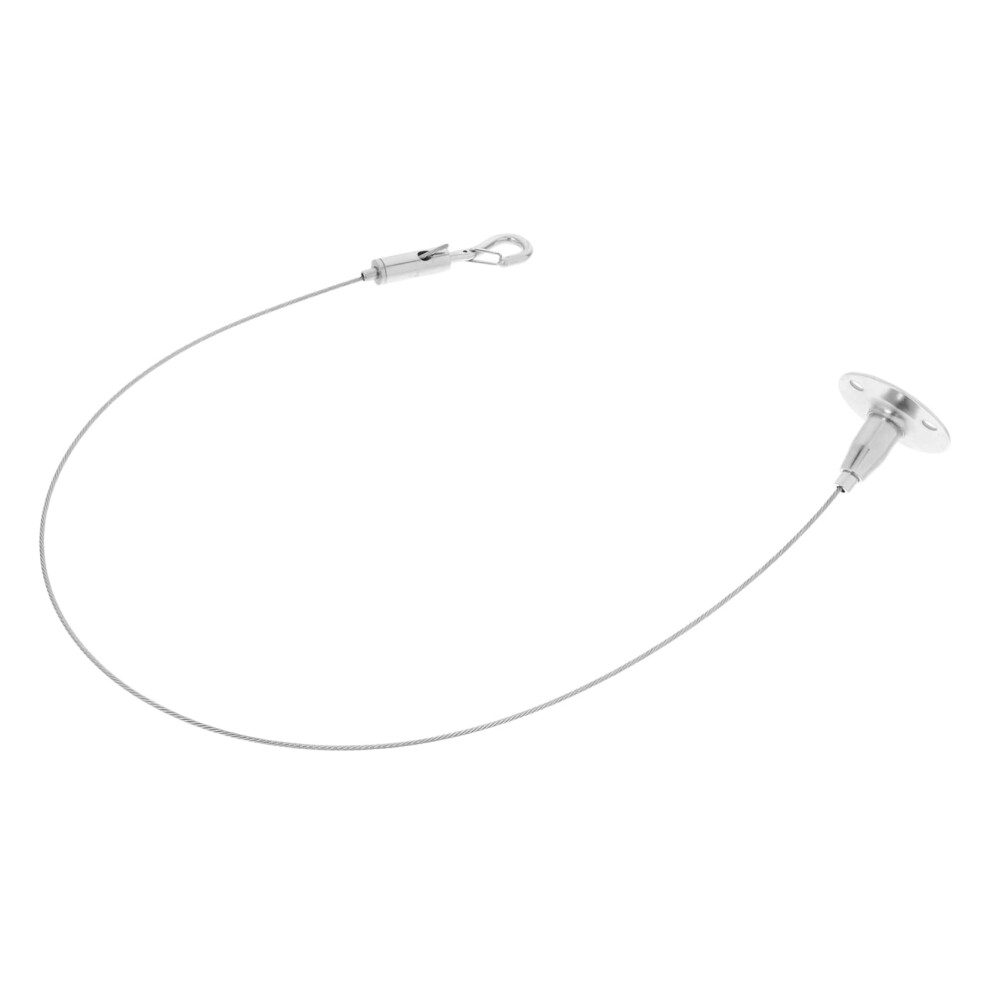 Robust Hanging Cable With Hooks, Adjustable Stainless Steel Wire Set For Hanging Pictures, Mirrors And Lights, Wall Or Ceiling Mounting, 05 M 9365049399883