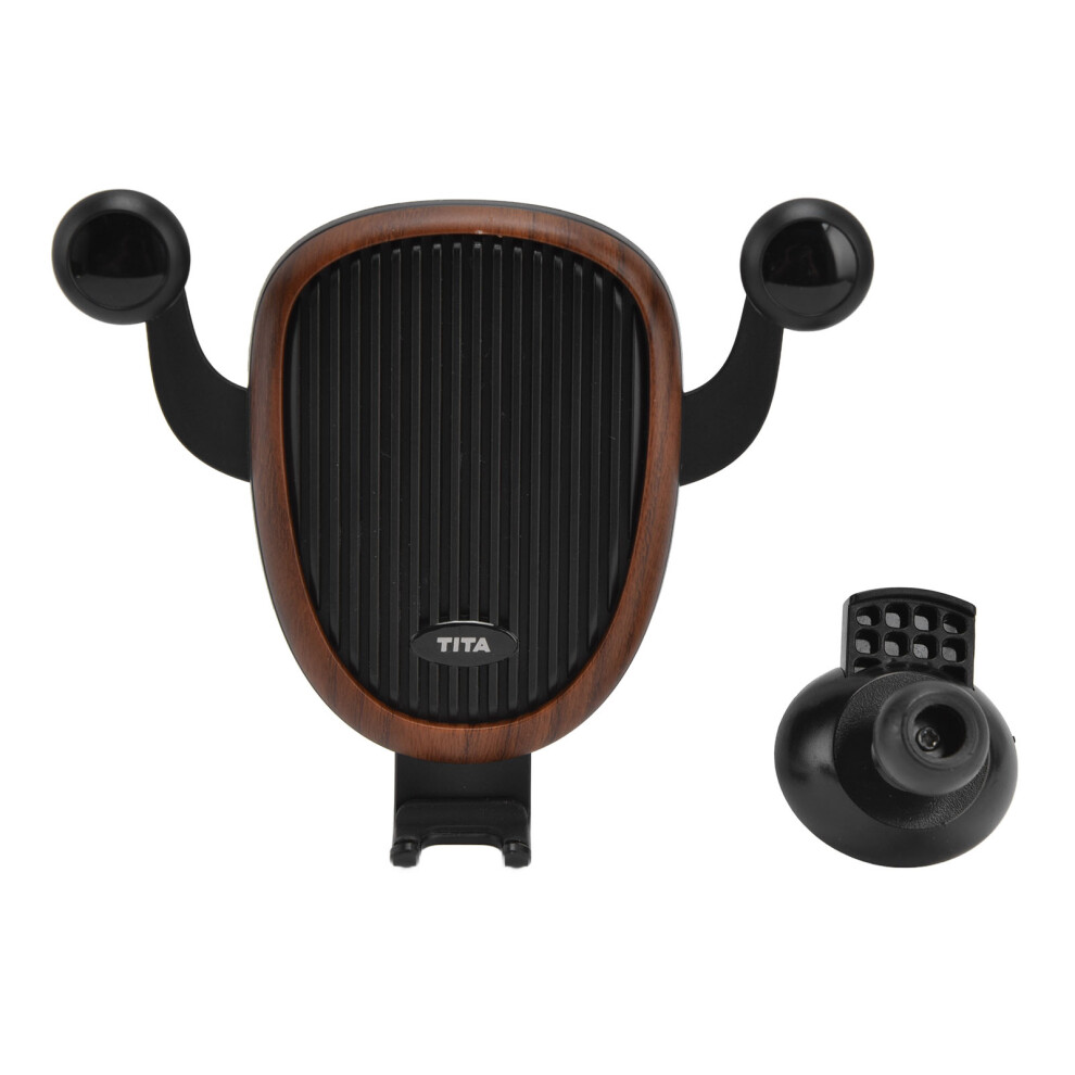 Universal Car Phone Holder, Gravity Vent Mount Ensures Stable Auto Lock For One-Hand Operation, 360 Degree Rotation Smartphone Stand For Cars, Trucks 9453559745211